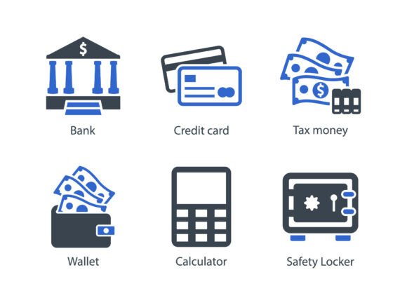 Business Finance Icon Set 13 for Commercial Graphics