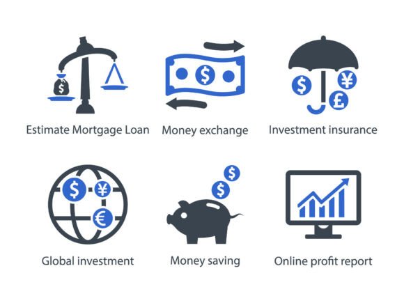 Business Finance Icon Set 14: A Must-Have Graphic Design Asset for Content Creators