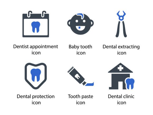 Dental Care Icon Set 3: A Designer’s Perspective on Real-World Embroidery Use