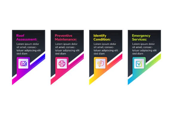 Diagonal Element Infographic Black: A Bold Graphic for Modern Design Projects