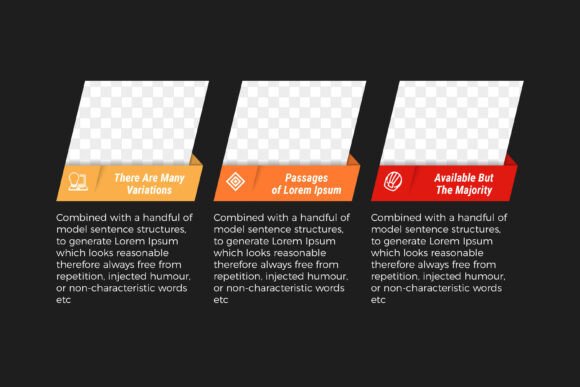 Diagonal Infographic Photo Box: A Modern Graphic Asset for Local Business Branding