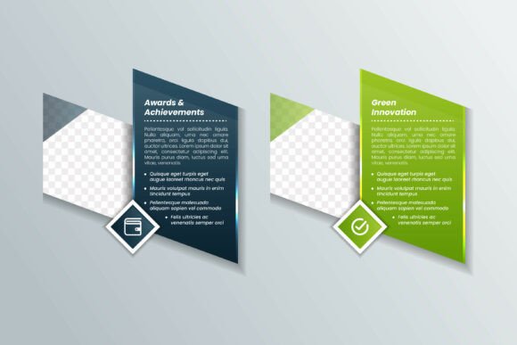 Diagonal Text Box Infographic Review: A Fresh Design for Real Projects