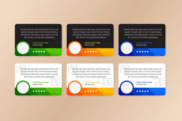 Testimonials Text Box Element: A Versatile Graphic for Infographics and Digital Products